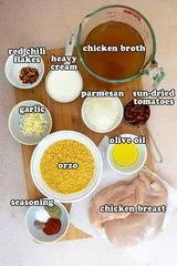 One Pan Marry Me Chicken Orzo