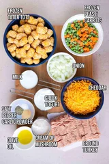 Ground Turkey Tater Tot Casserole