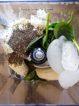 Blueberry Banana Spinach Smoothie