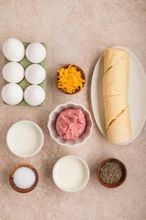 Easy Crescent Roll Sausage Breakfast Casserole