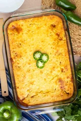 Canned Chili Cornbread Casserole