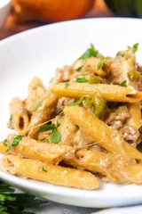 One Pot Philly Cheesesteak Pasta