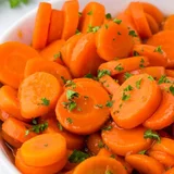 Brown Sugar Glazed Canned Carrots
