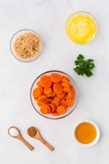 Brown Sugar Glazed Canned Carrots