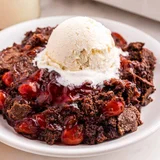 3-Ingredient Chocolate Cherry Dump Cake