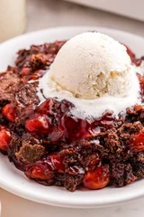 3-Ingredient Chocolate Cherry Dump Cake
