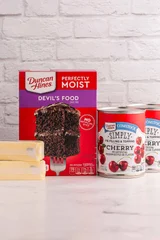 3-Ingredient Chocolate Cherry Dump Cake