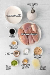 One Pan Coconut Lime Chicken
