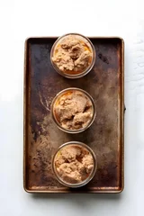 Peach Cobbler in a Jar (Gluten Free + Vegan)
