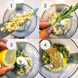 Grilled Boneless Pork Chops with Garlic and Rosemary
