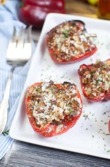 Air Fryer Stuffed Peppers