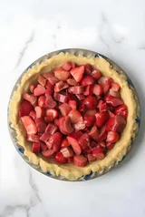 Paleo Strawberry Rhubarb Pie