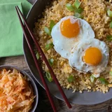 Kimchi Cauliflower Fried Rice