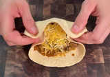 High Protein Cheesy Beef & Salsa Verde Burrito Meal Prep
