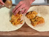 High Protein Chicken Quesadilla with Avocado Yogurt Sauce