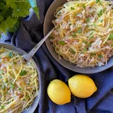 Pacific Razor Clams with Spaghetti