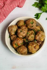 Oven Baked Meatballs