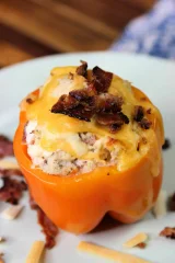 Chicken Stuffed Bell Peppers
