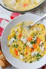 Chicken Corn Noodle Soup