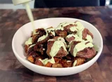 Garlic Herb Steak & Parmesan Potato Bowls