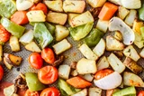 Meal Prep Italian Seasoned Chicken with Roasted Vegetables