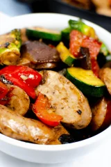 Chicken Apple Sausage Skillet