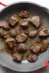Beef Tips and Rice