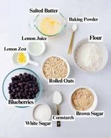 Blueberry Oatmeal Bars