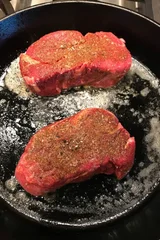 Filet Mignon in Sherry Mushroom Cream Sauce