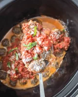Crock Pot Italian Meatballs and Sauce