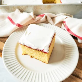 Vanilla Raspberry Cake