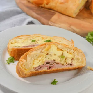 Breakfast Stuffed Bread