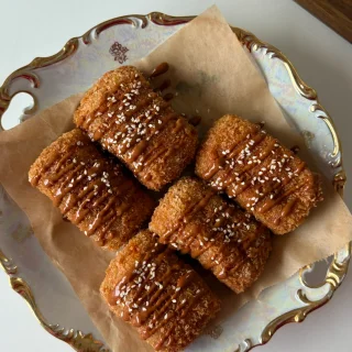 Cheese Stuffed Buldak Pockets
