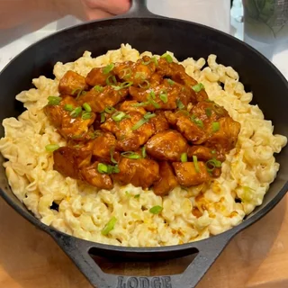 BBQ Chicken with Mac & Cheese Meal Prep