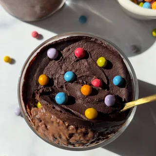 Cosmic Brownie Overnight Oats