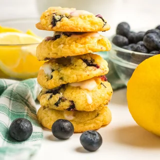 Lemon Blueberry Cookies