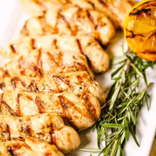 Grilled Lemon Rosemary Chicken