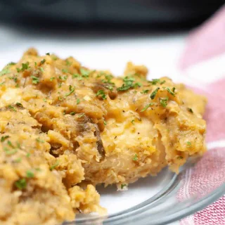 Slow Cooker Chicken and Stuffing Casserole