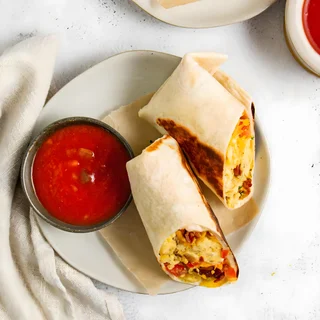 Healthy Breakfast Burritos