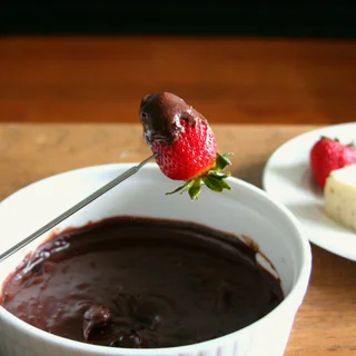 Chocolate Fondue For 2 (Or More!)