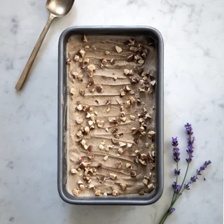 Coffee & Almond Ice Cream