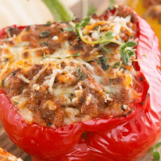 Chorizo Stuffed Peppers
