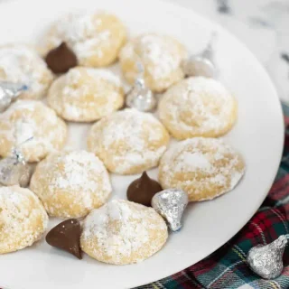 Hershey Kiss Sugar Cookies