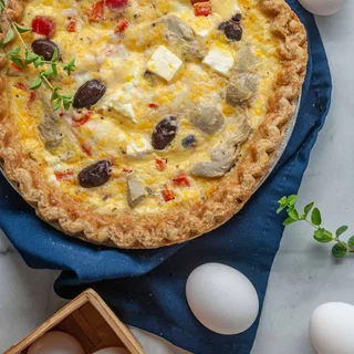 Artichoke Quiche