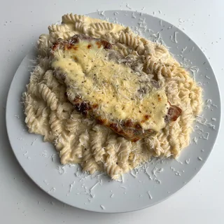 Three Cheese Chicken Parmesan Pasta