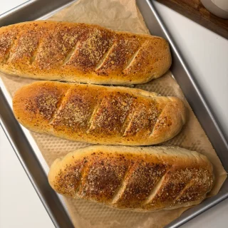  Italian Herbs and Parmesan Subway-Style Sandwich Bread