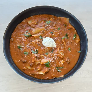One Pot Lasagna Soup