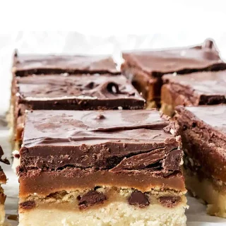 Twix Cookie Bars