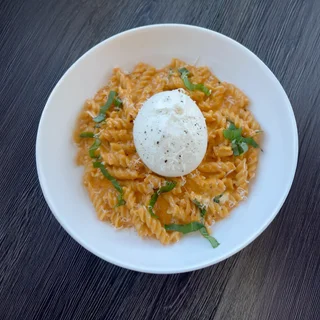 Pumpkin Vodka Burrata Pasta