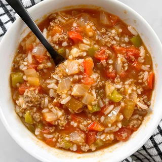 Stuffed Pepper Soup